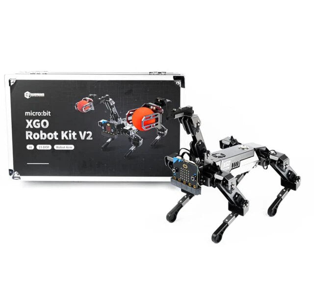 Basco Robot XGO Robot Dog Kit V2 per micro:bit (Senza micro bit board)(Spese di tr ...